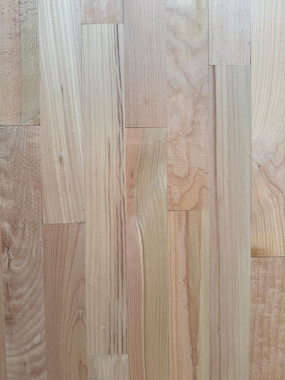 Штучный паркет Бук Маркант 15х50х400 без покрытия